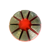 Cargar imagen en el visor de la galería, Discos de amolado de diamante estilo SQ de 3", grano 30/40, compatibles con STI Quick-Change, Husqvarna Redi-Lock
