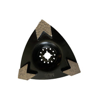 Charger l'image dans la galerie, Triangle diamond grinding disc for concrete, fits Dremel and Fein tools