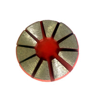 Cargar imagen en el visor de la galería, Discos de amolado de diamante estilo SQ de 3", grano 30/40, compatibles con STI Quick-Change, Husqvarna Redi-Lock