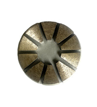Cargar imagen en el visor de la galería, Discos de amolado de diamante estilo SQ de 3", grano 30/40, compatibles con STI Quick-Change, Husqvarna Redi-Lock