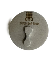 Cargar imagen en el visor de la galería, Discos de amolado de diamante estilo SQ de 3", grano 30/40, compatibles con STI Quick-Change, Husqvarna Redi-Lock