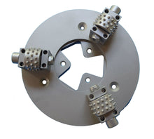 Load image into Gallery viewer, Bush hammer plates with 3 roller for concrete