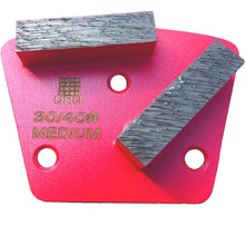 Load image into Gallery viewer, Sase 30 grit for medium concrete 2 segment