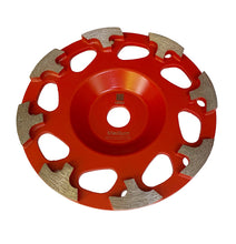 Cargar imagen en el visor de la galería, 6" Cup wheels For Concrete Grinding For Hilti DGH150. Coarse/Medium/Fine Grit