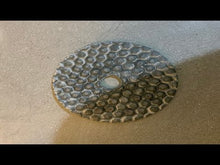 Ladda och spela upp video i Gallerivisaren, 5" honeycomb dry resin pad polish concrete