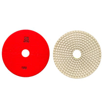 Ladda upp bild till gallerivisning, 7" resin polish pad 100 grit dry & wet: concrete, marble, terrazzo