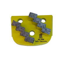 Cargar imagen en el visor de la galería, Discos diamantados de doble barra Lavina Quick-Change 16/20 para preparación de hormigón
