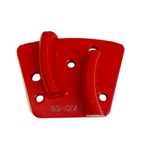 Cargar imagen en el visor de la galería, Zapatas de pulido de diamante de doble barra trapezoidal de grano 30/40 de Diamatic Sase para hormigón
